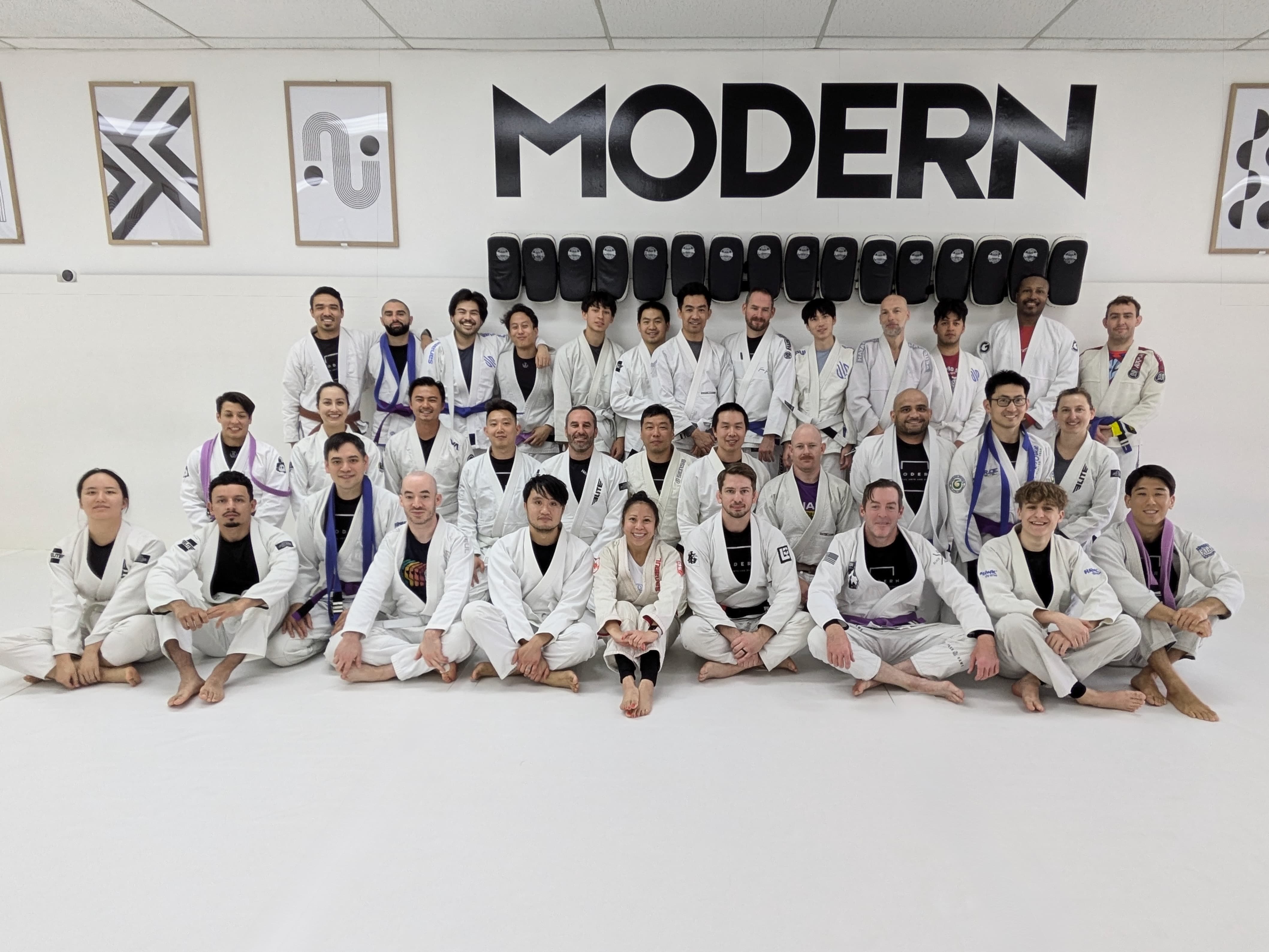 Belt promotion ceremony