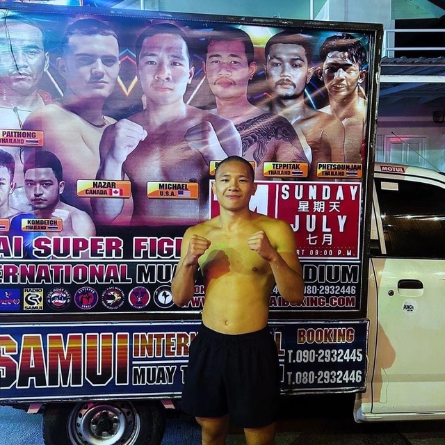 Michael Huynh Wins Muay Thai Debut in Thailand!
