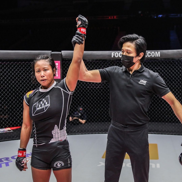 Coach Savannah secures big win at ONE Championships Unbreakable II