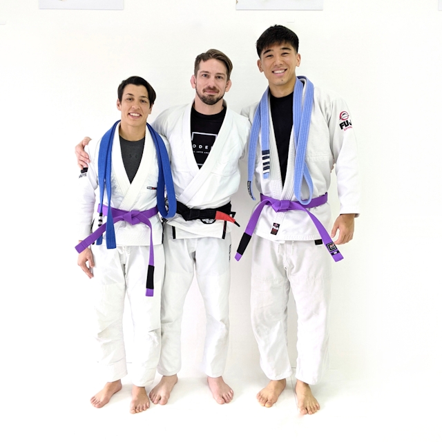 Two New Purple Belts!