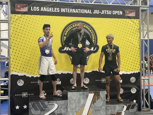 Pierre Tobgui Wins Gold at NABJJF Los Angeles International Jiu-Jitsu Open!